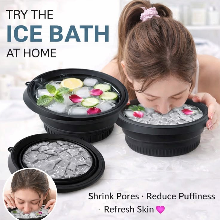 Face Ice Bath Bowl