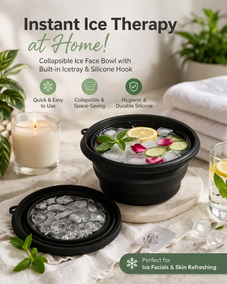 Face Ice Bath Bowl